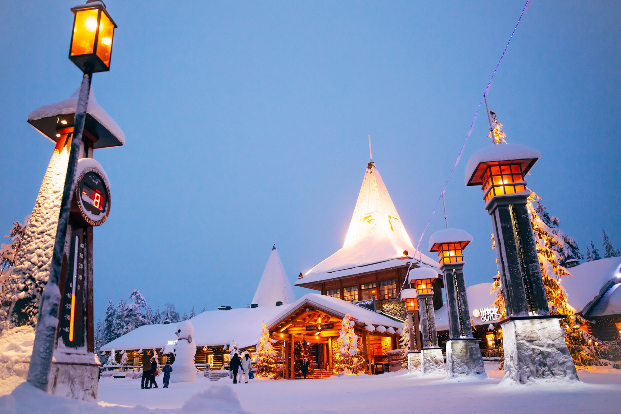 Santa Claus Village in Rovaniemi, Finland