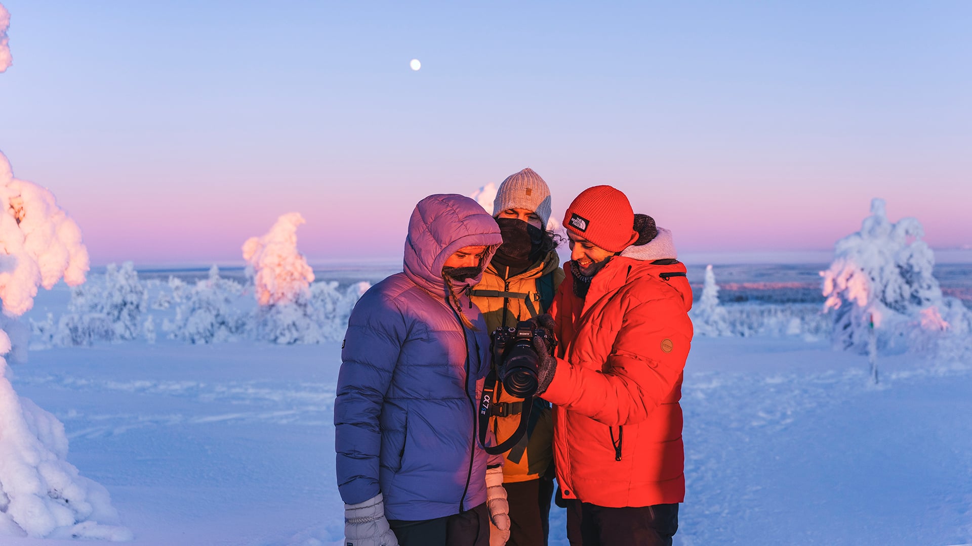 Guide and customers