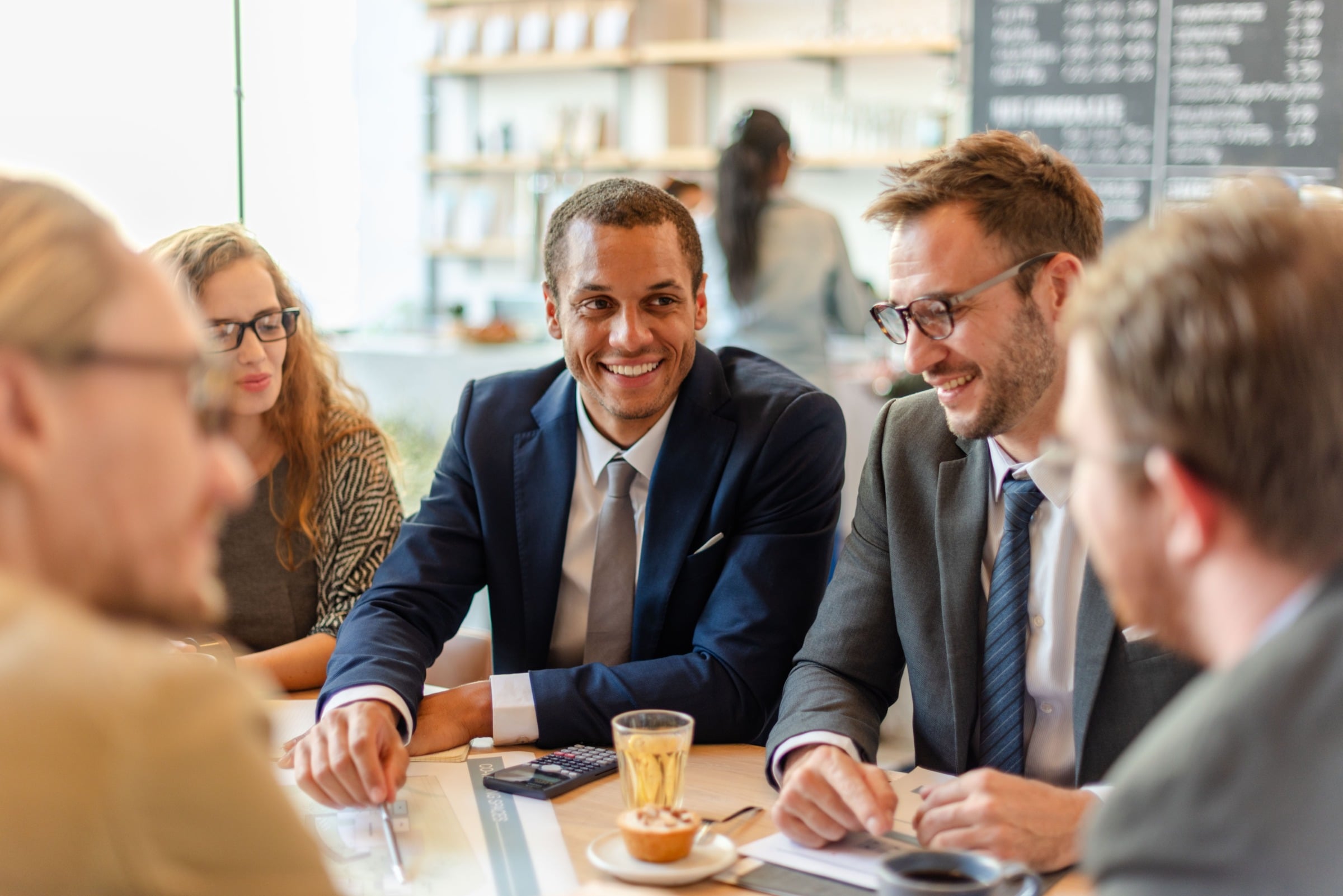 People in meeting